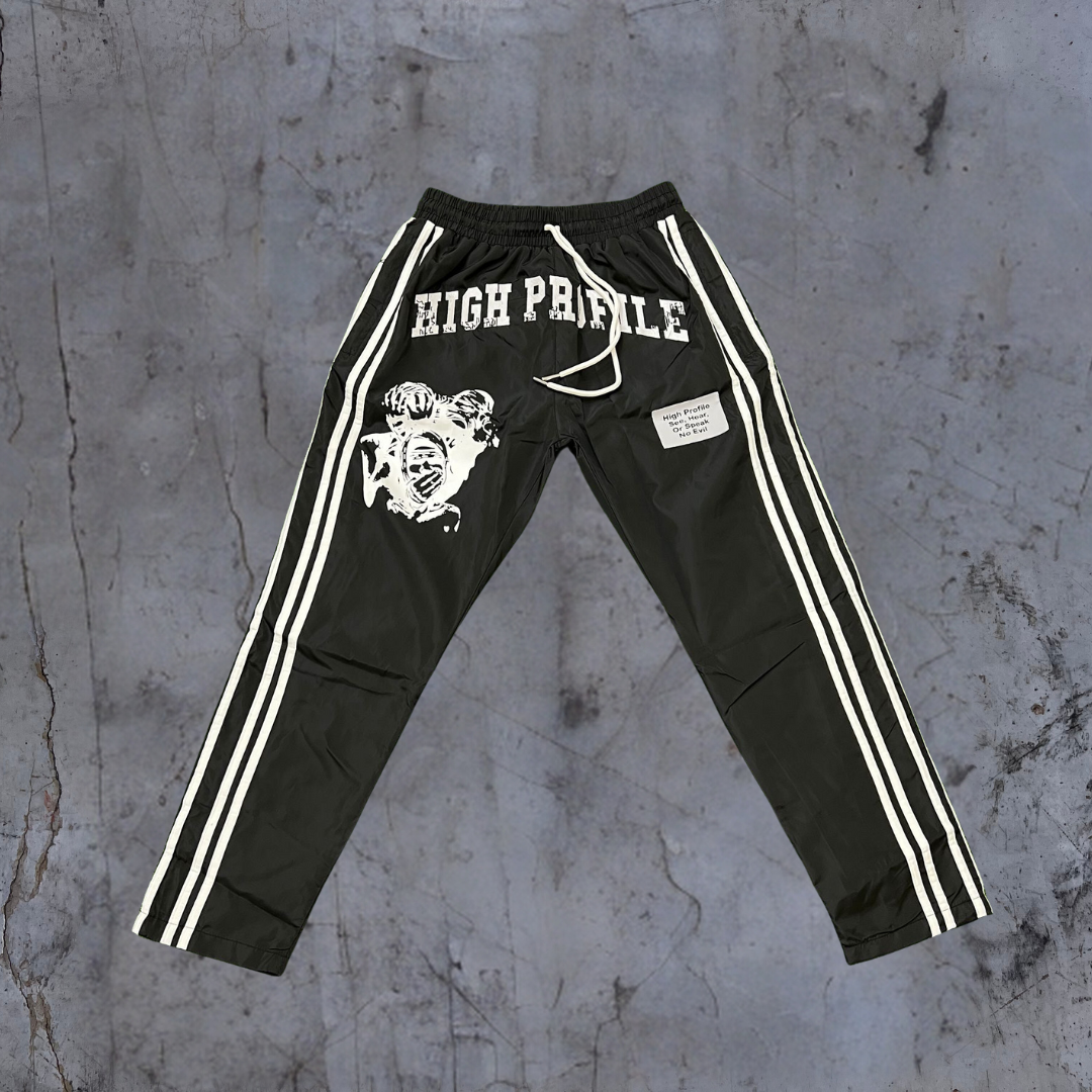 See No Evil Windbreak Pants — Black