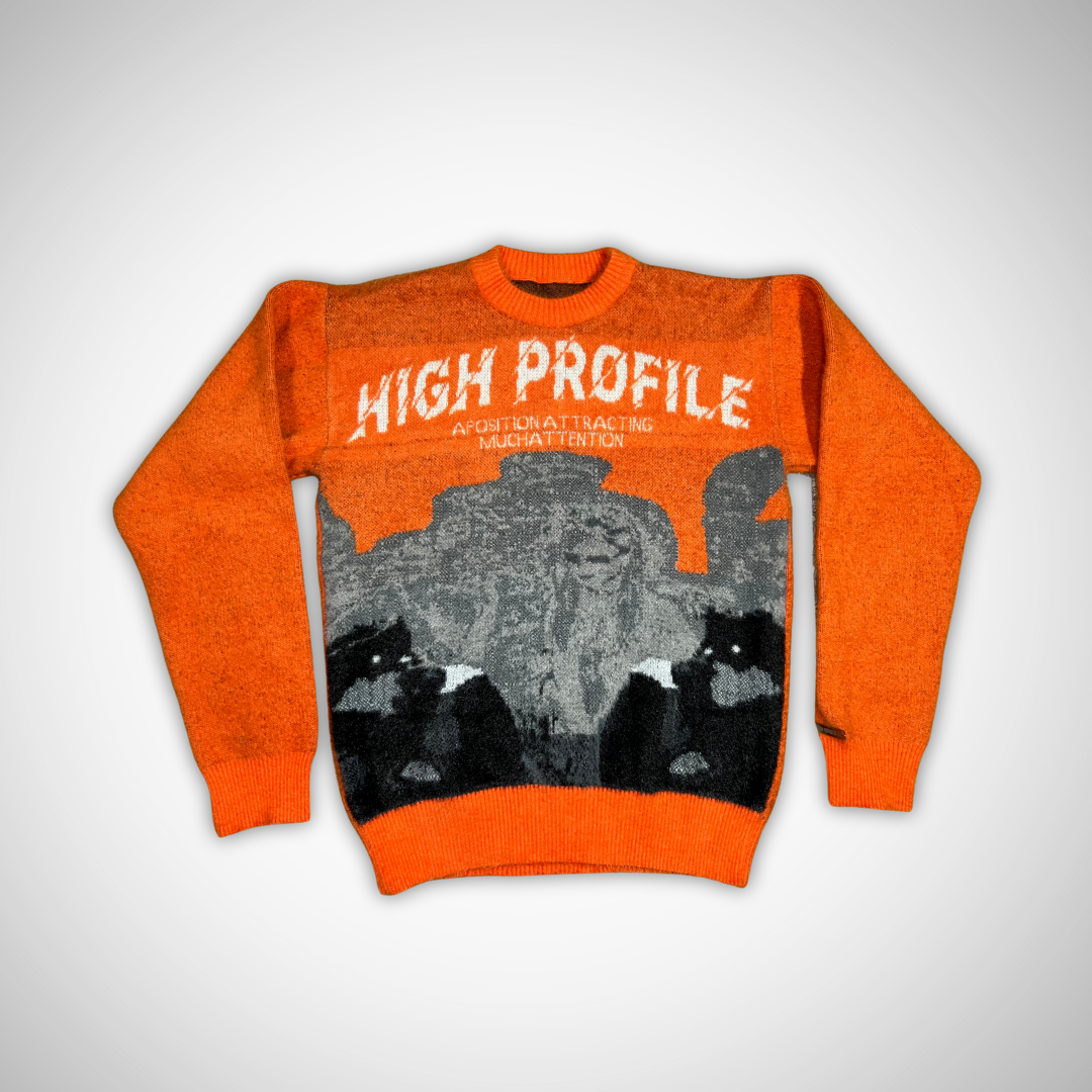 High Profile Premium Mohair Knitted Sweater