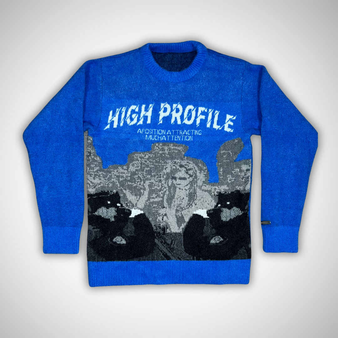 High Profile Premium Mohair Knitted Sweater