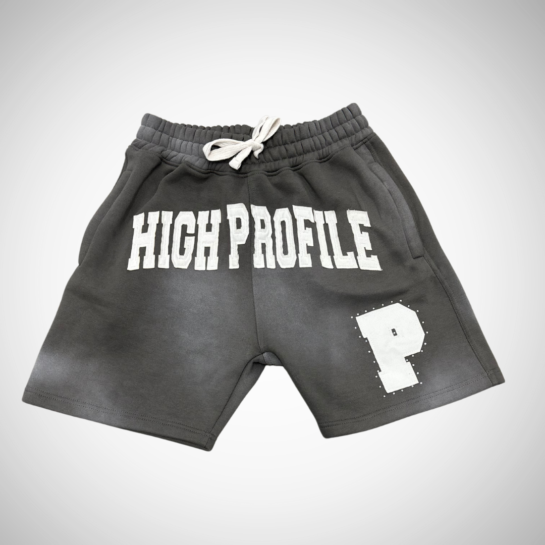 "Playas Club" Shorts (Dark Grey)
