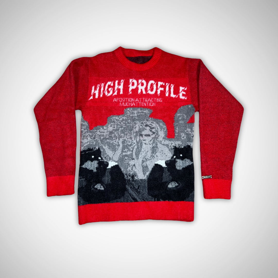 High Profile Premium Mohair Knitted Sweater