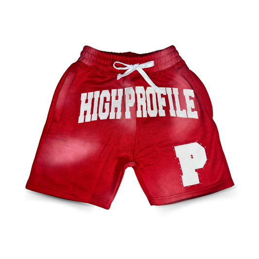 "Playas Club" P Rhinestone Shorts