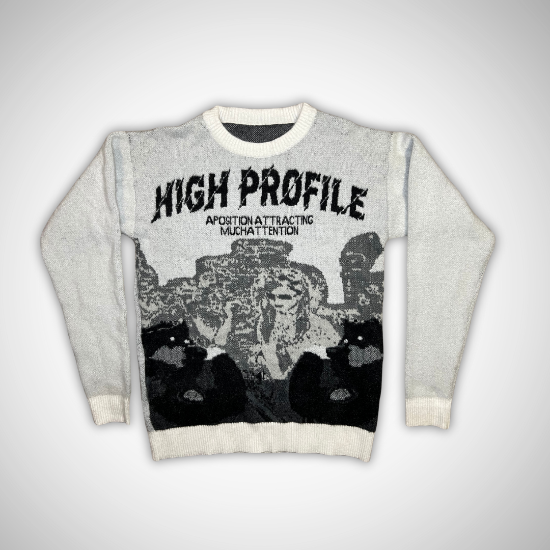 High Profile Premium Mohair Knitted Sweater