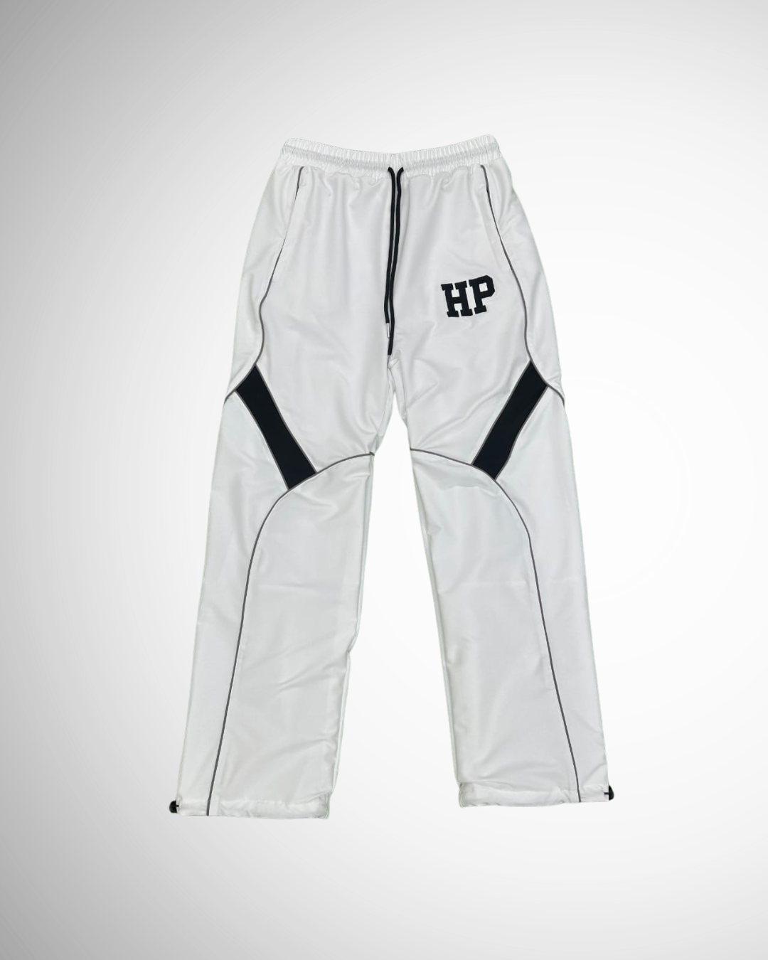 Kids High Profile Tech Pants – WHITE/BLACK