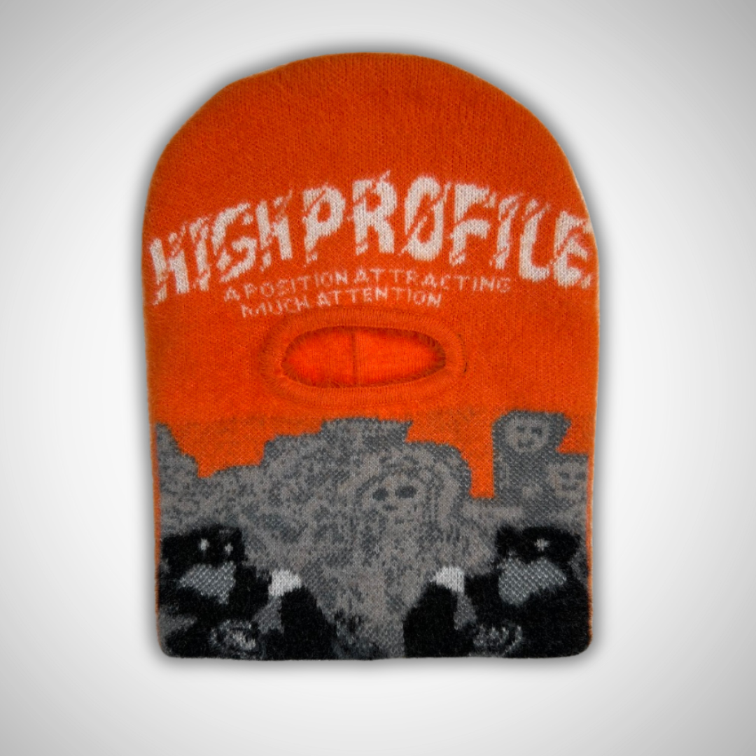 High Profile Mohair Knitted Ski Mask