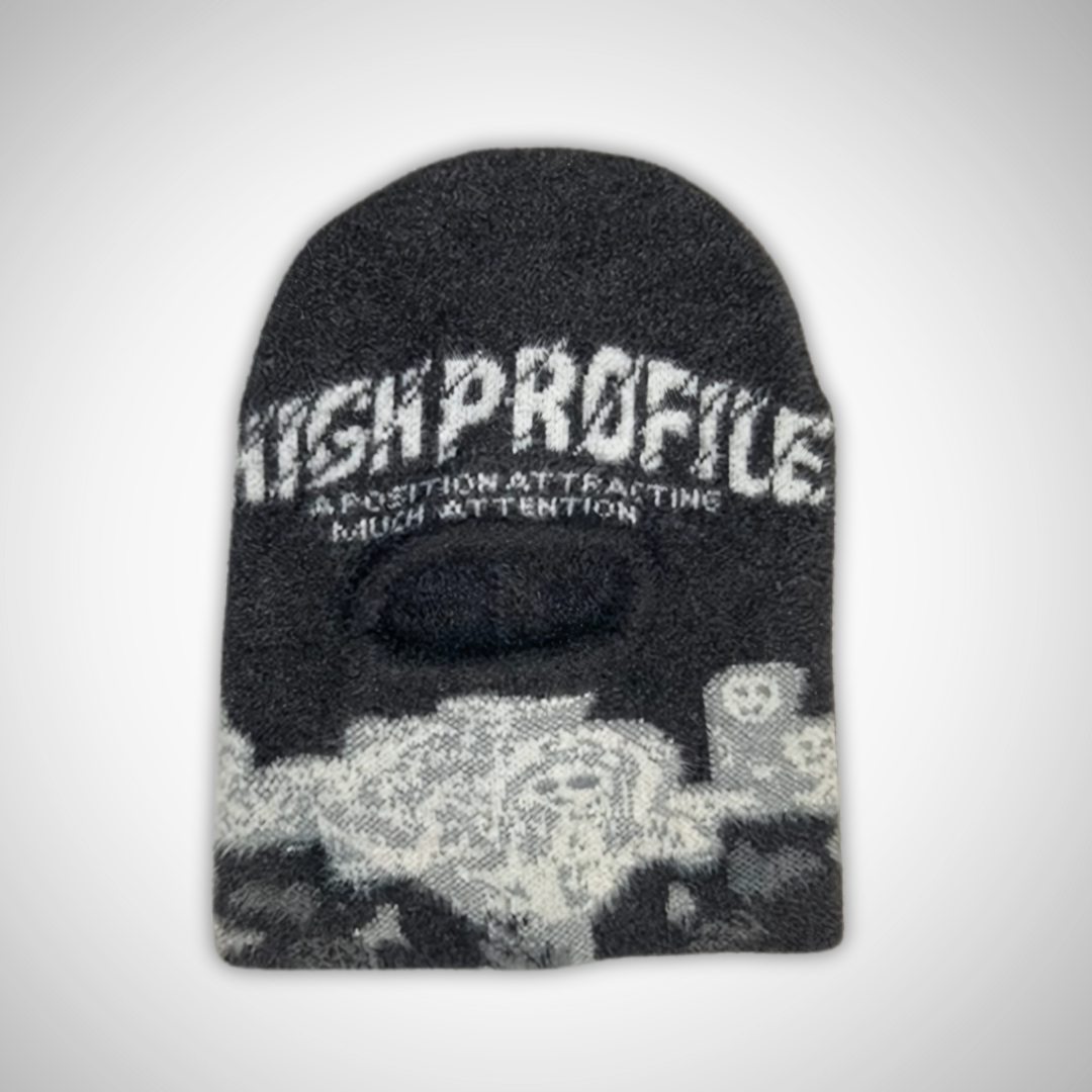 High Profile Mohair Knitted Ski Mask