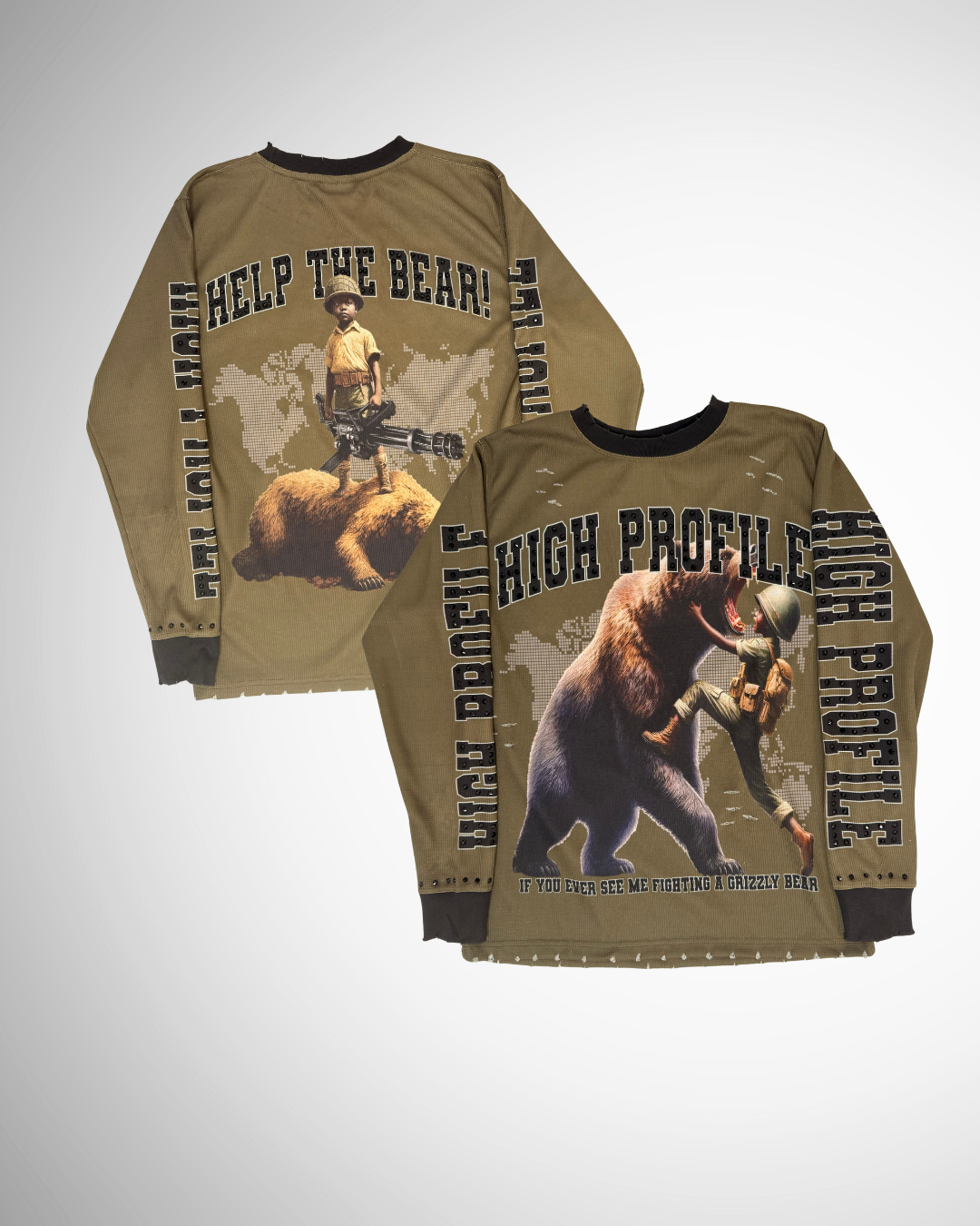 Help The Bear Premium Thermal — Olive