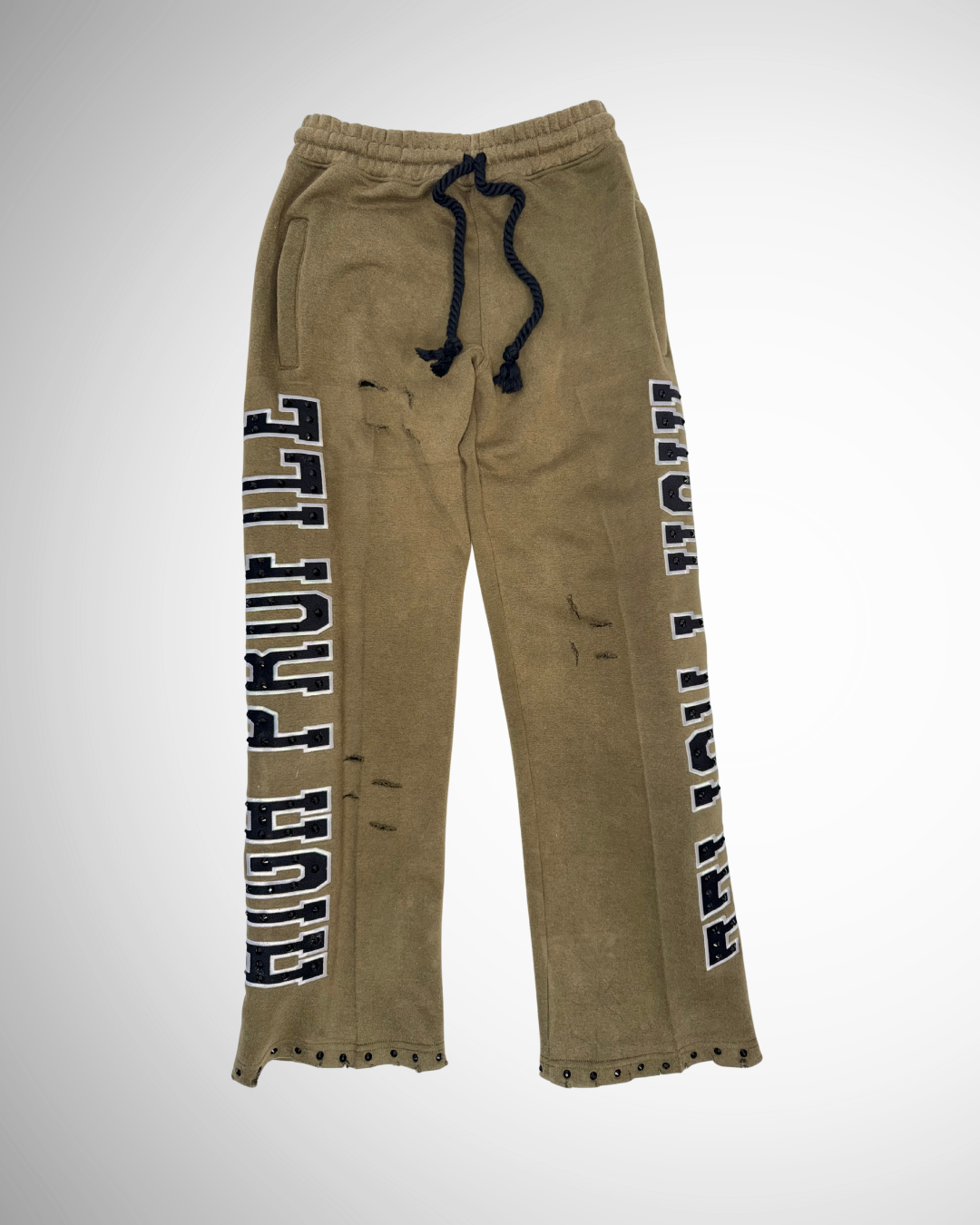 Help The Bear Oversized Joggers — Olive