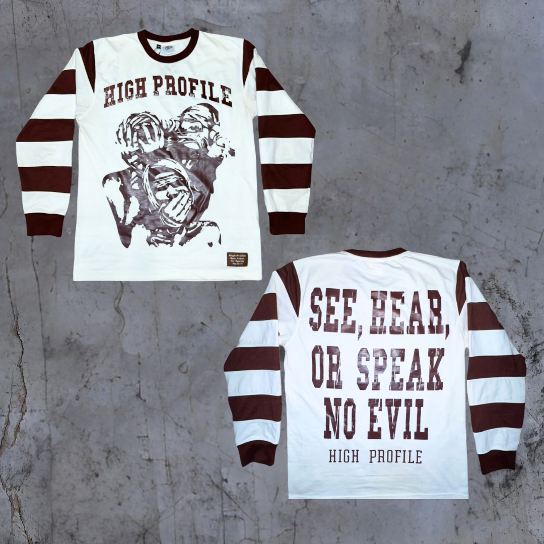 See No Evil Long-sleeve — Brown