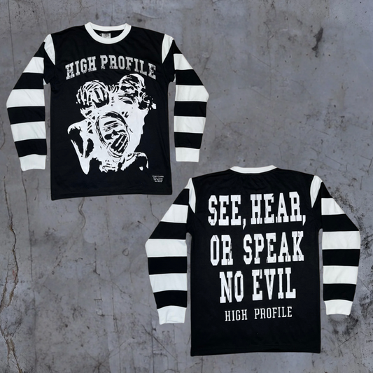 See No Evil Long-sleeve — Black