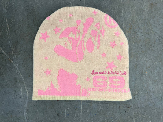 Lover Club Hat (cream | pink)