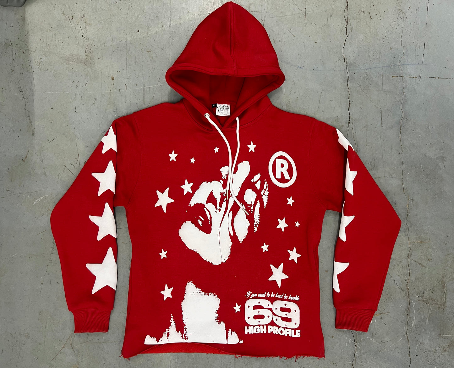 Lover Club Hoodie (red | white)