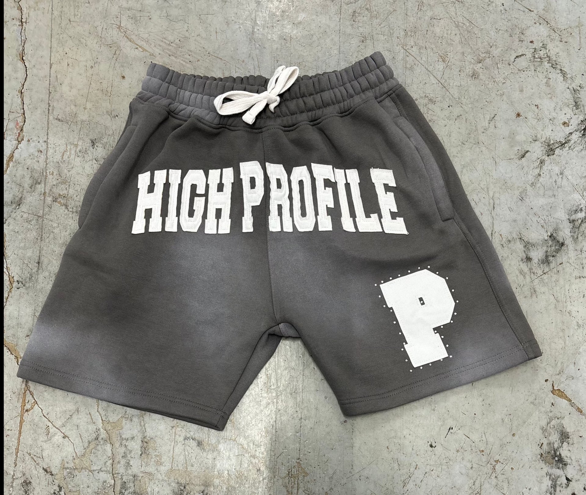 "Playas Club" Shorts (Dark Grey)