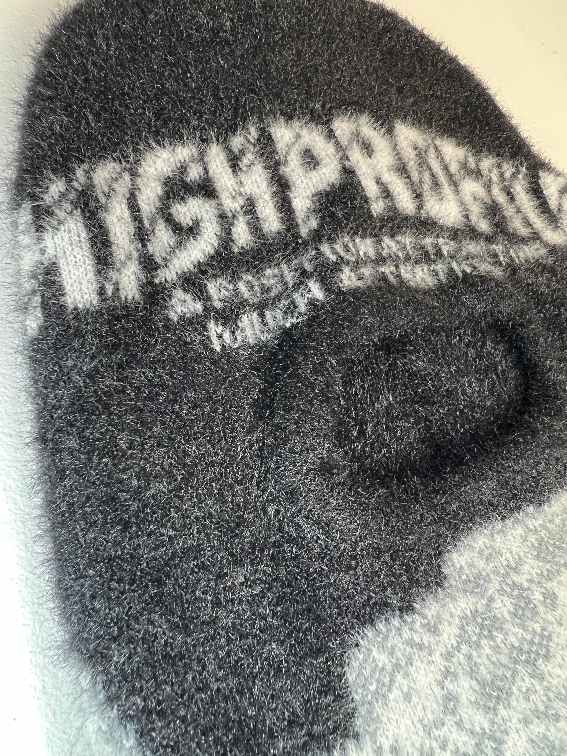 High Profile Mohair Knitted Ski Mask