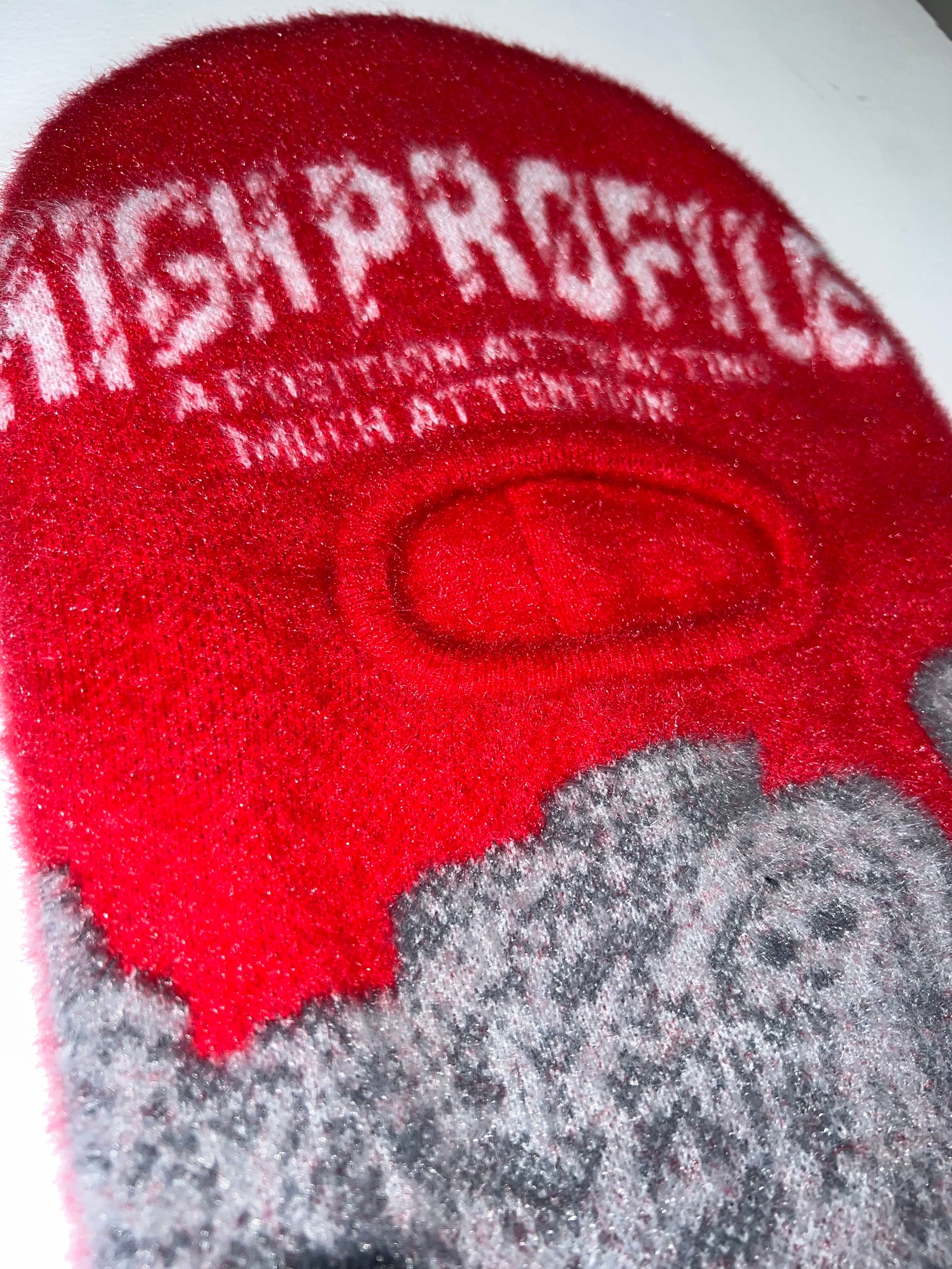High Profile Mohair Knitted Ski Mask