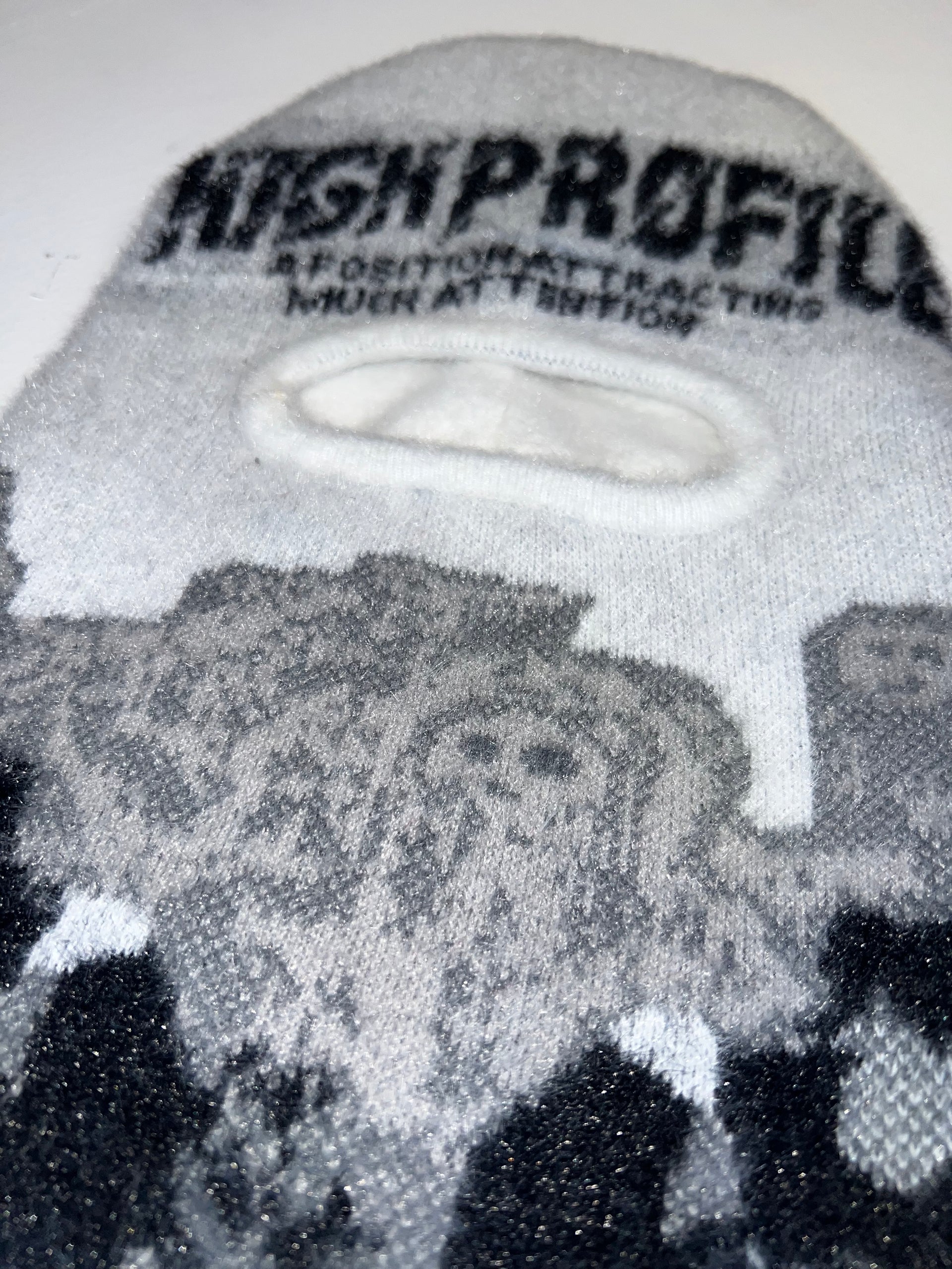 High Profile Mohair Knitted Ski Mask