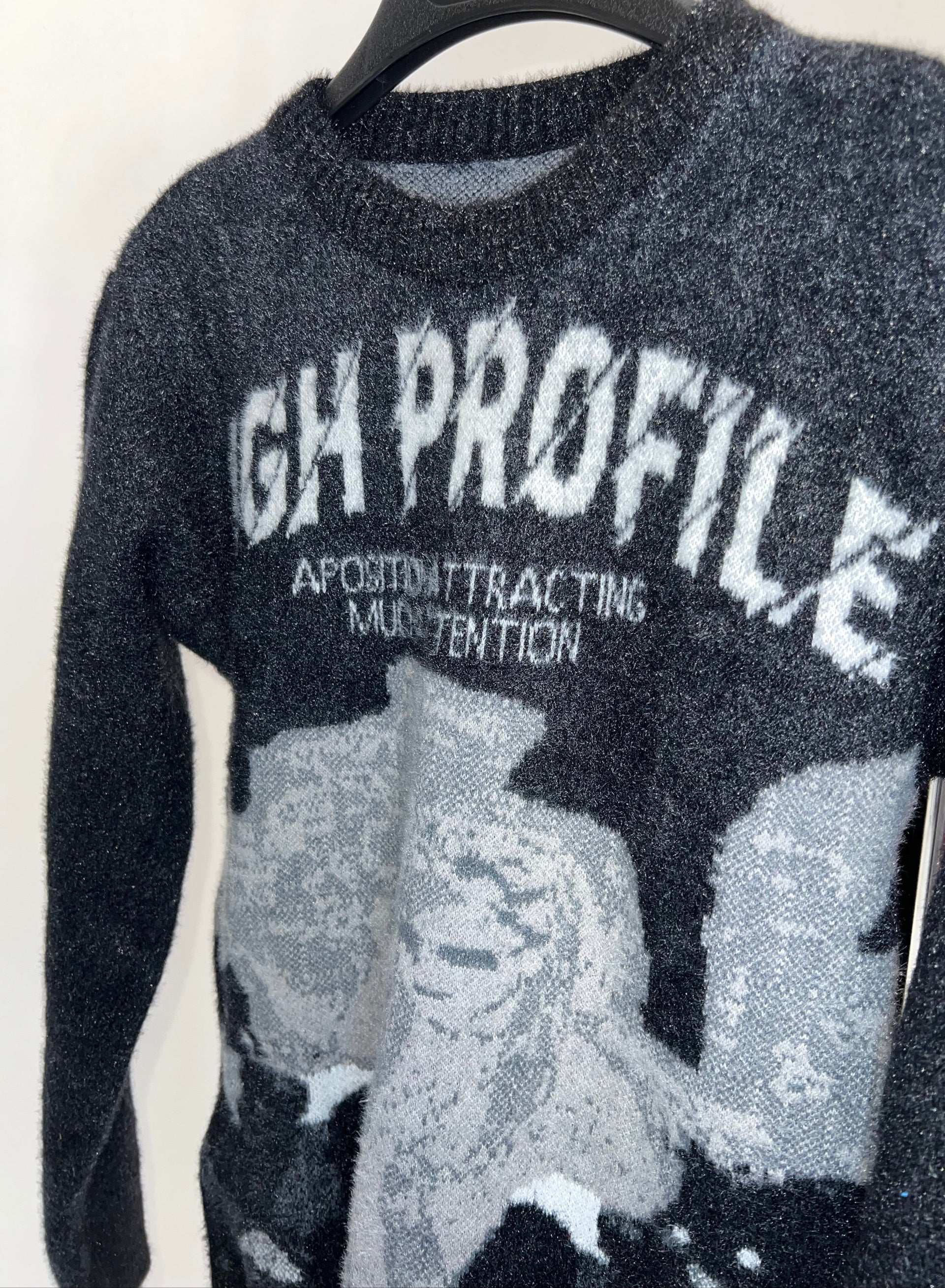 High Profile Premium Mohair Knitted Sweater